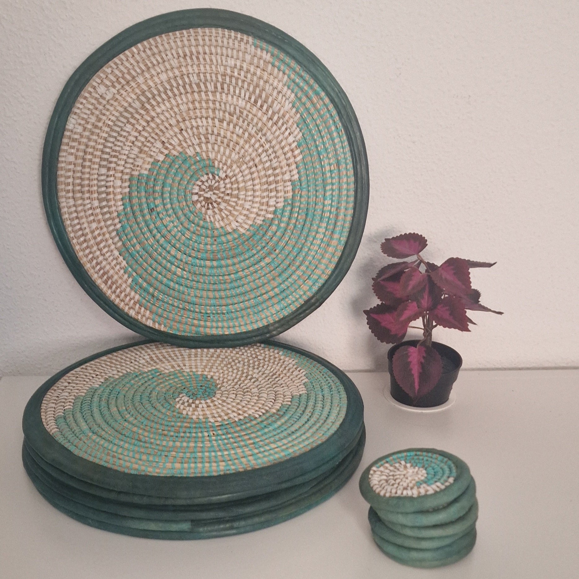 Dessous de plat et Dessous de verre - Ensemble