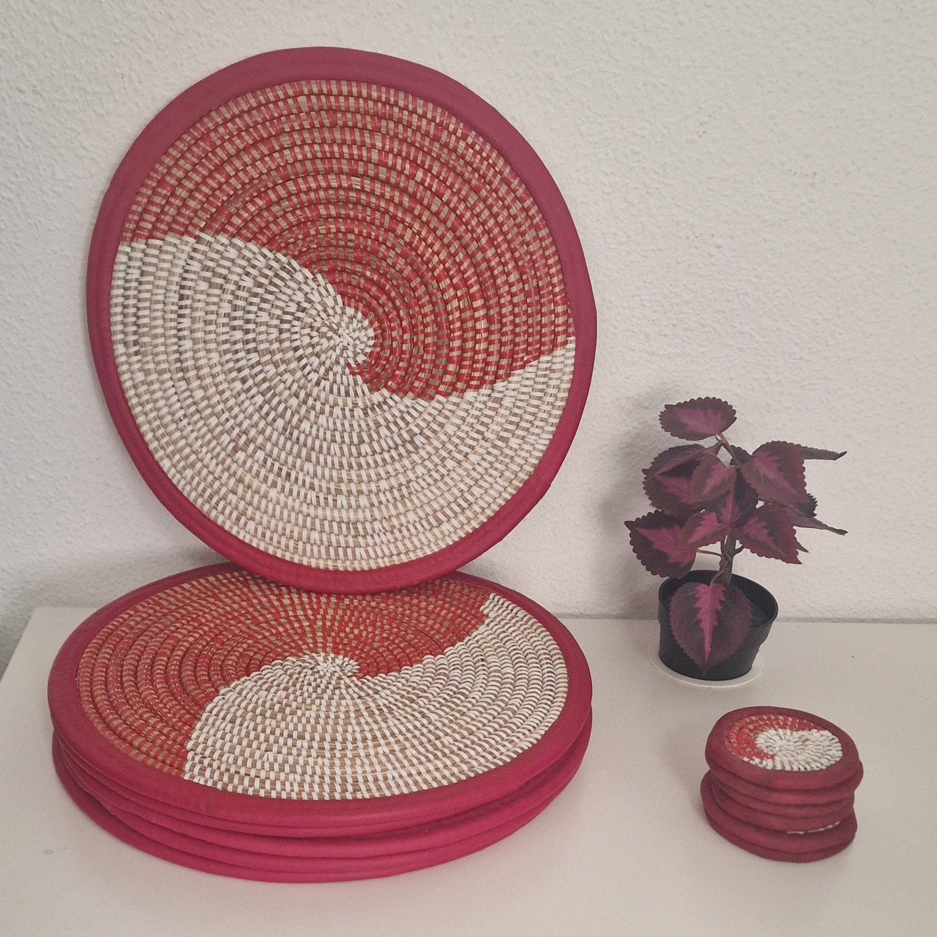 Dessous de plat et Dessous de verre - Ensemble