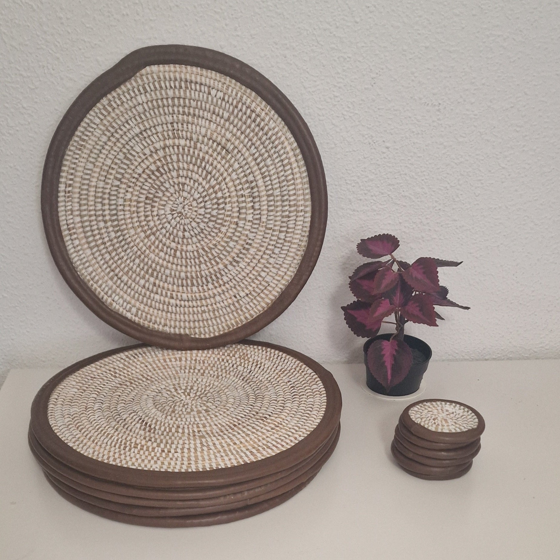 Dessous de plat et Dessous de verre - Ensemble