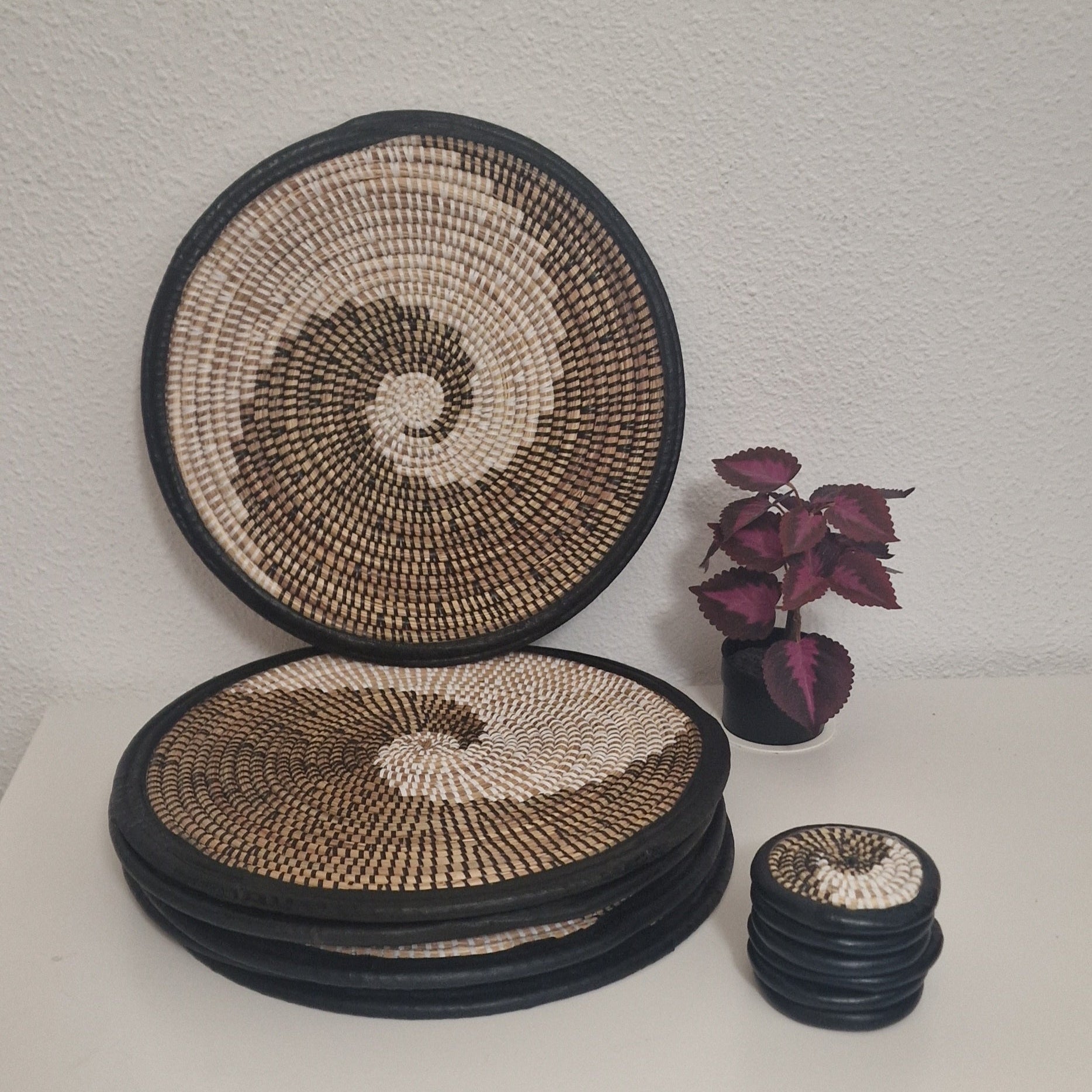Dessous de plat et Dessous de verre - Ensemble