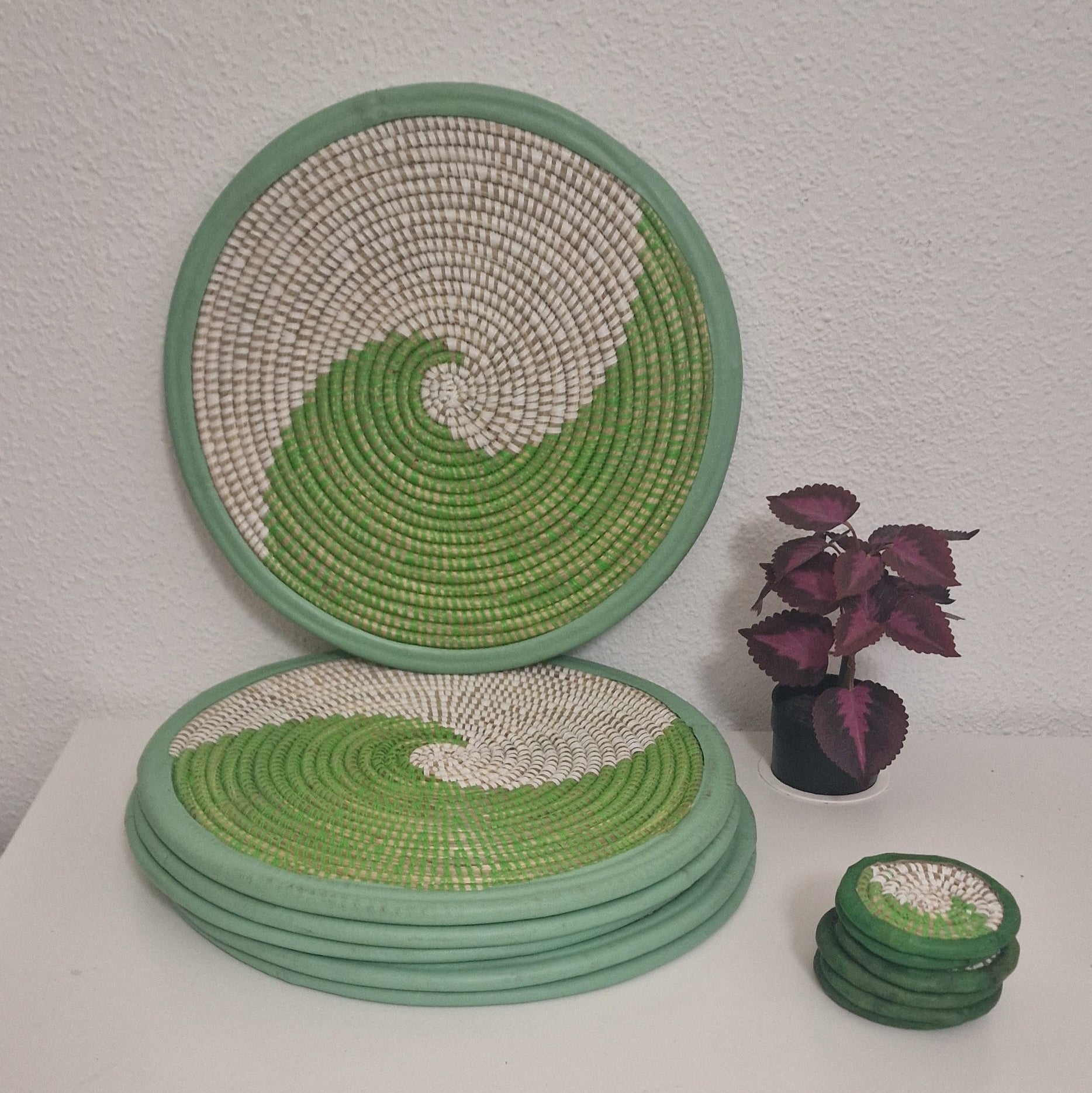 Dessous de plat et Dessous de verre - Ensemble