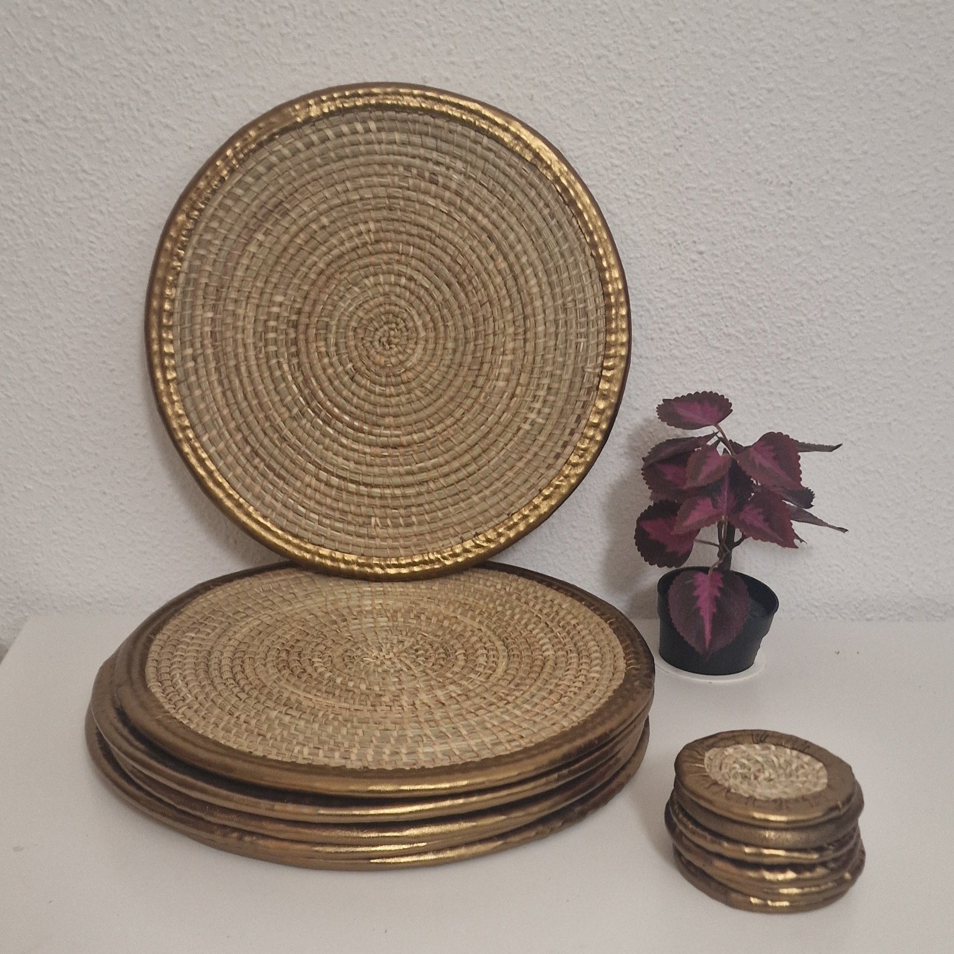 Dessous de plat et Dessous de verre - Ensemble