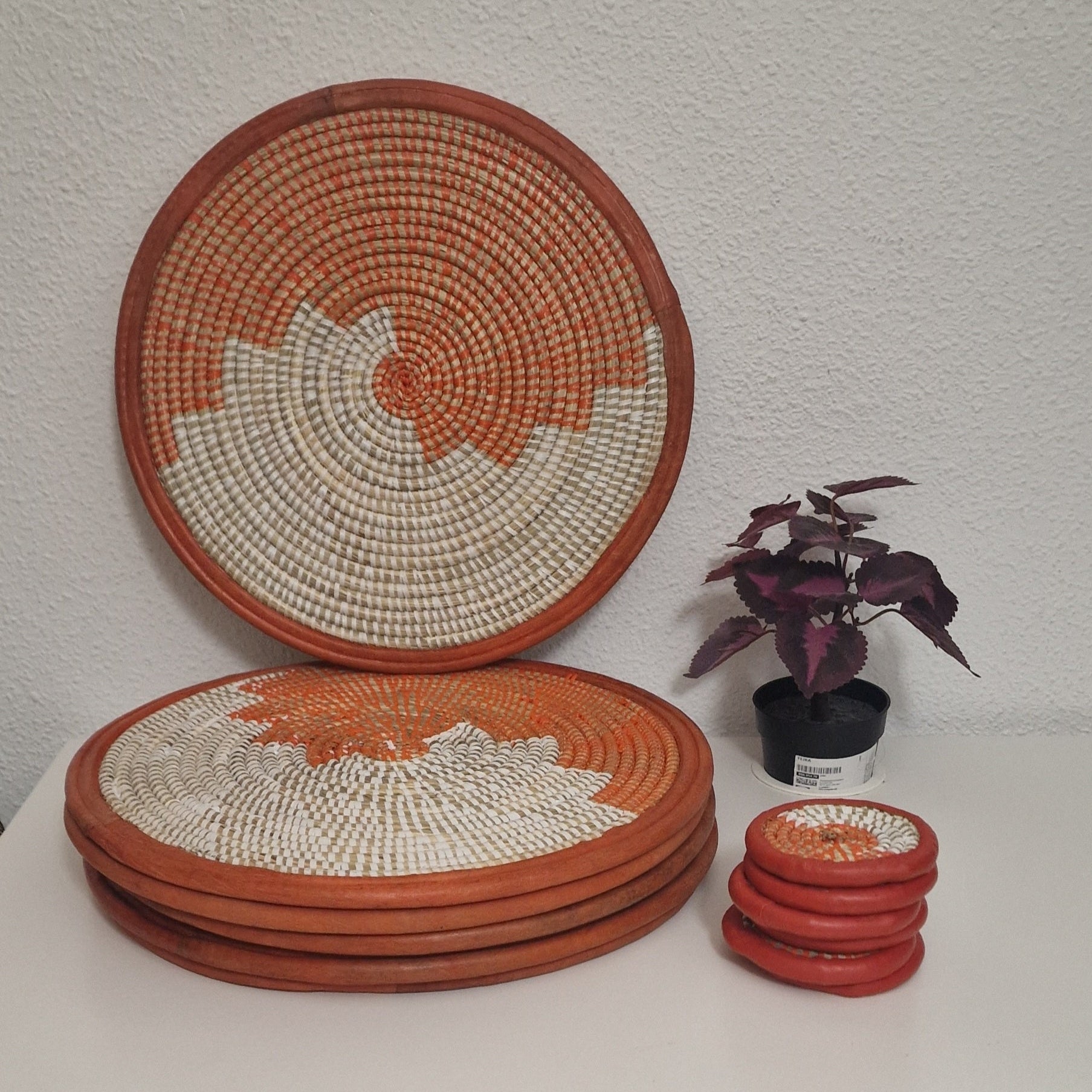 Dessous de plat et Dessous de verre - Ensemble